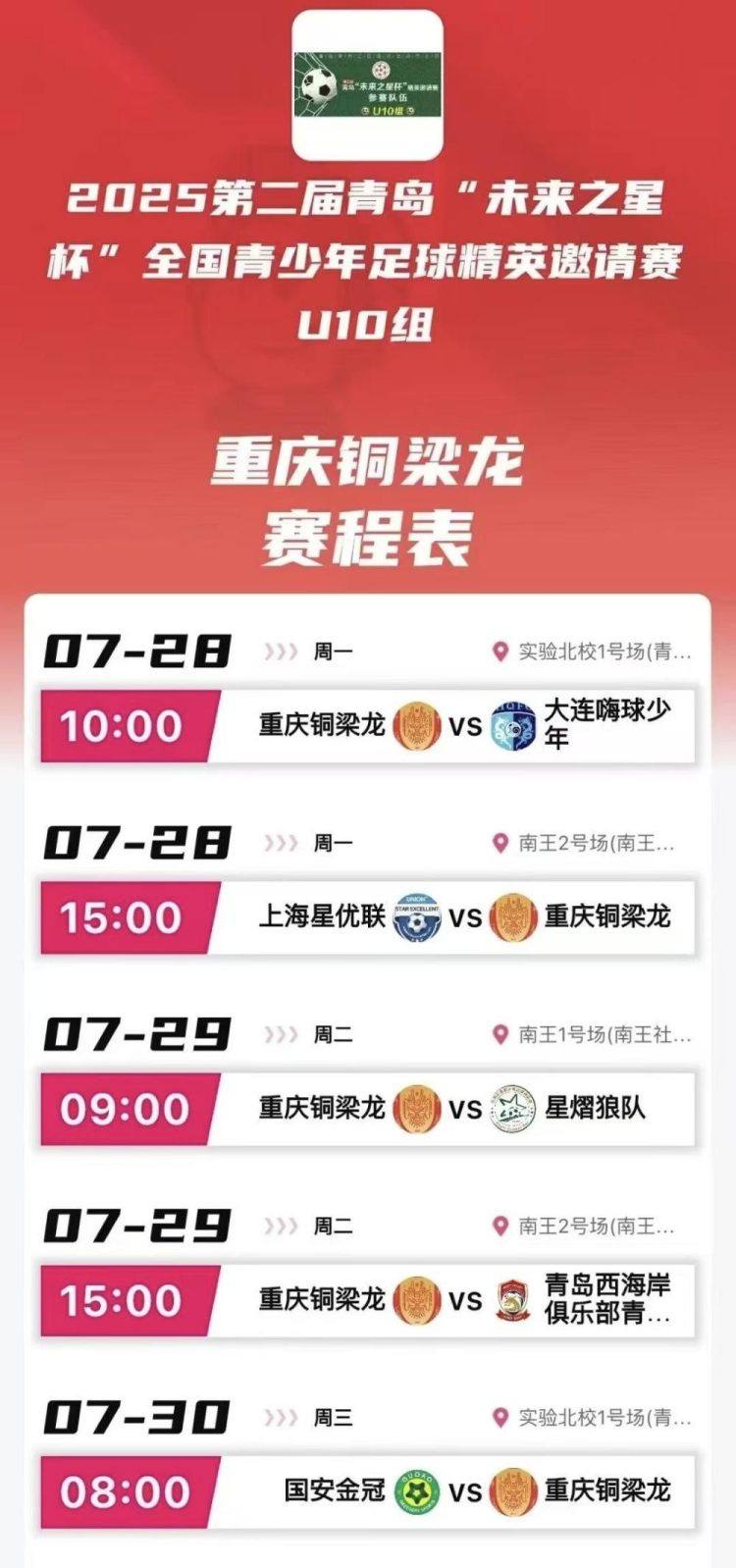 重庆铜梁龙, 打造球队, https